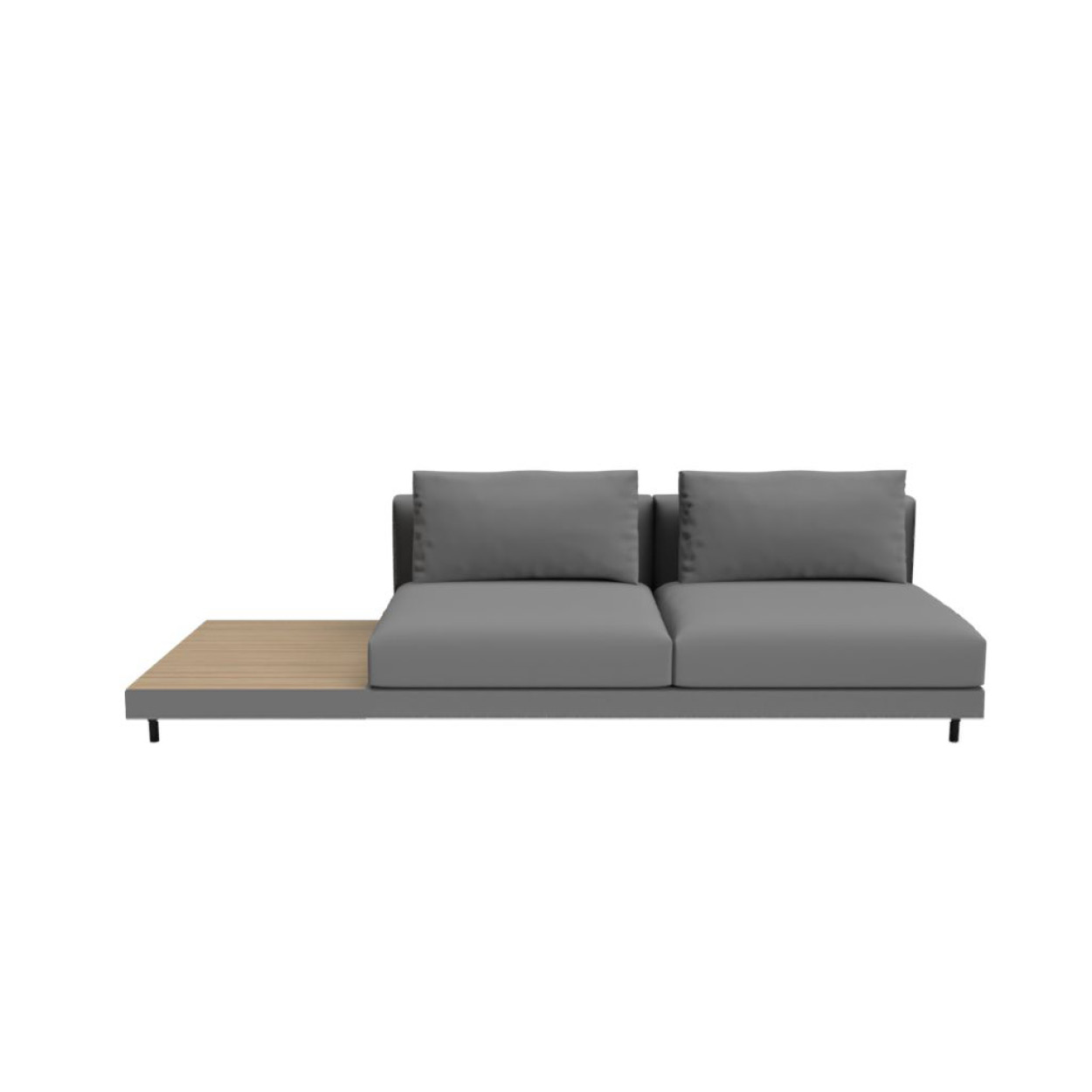 3 SEATER BACK + 1.5 TABLE LEFT